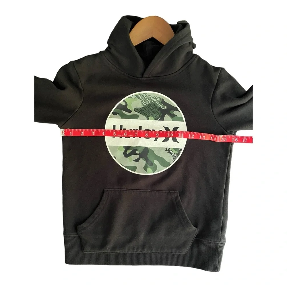 Hurley hoodie black and camouflage